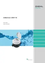 Diehl Metering AQUILA DN15 User Manual предпросмотр