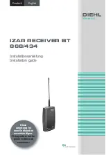 Preview for 1 page of Diehl IZAR 434 Installation Manual