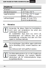 Предварительный просмотр 4 страницы Diehl IZAR RADIO EXTERN 434/868 PULSE Installation Manual