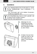 Предварительный просмотр 5 страницы Diehl IZAR RADIO EXTERN 434/868 PULSE Installation Manual