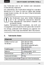 Preview for 3 page of Diehl IZAR RADIO EXTERN M-BUS Installation Manual