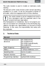 Preview for 12 page of Diehl IZAR RADIO EXTERN M-BUS Installation Manual