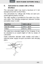 Preview for 15 page of Diehl IZAR RADIO EXTERN M-BUS Installation Manual