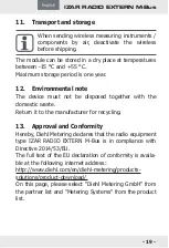 Preview for 19 page of Diehl IZAR RADIO EXTERN M-BUS Installation Manual