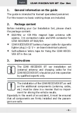 Preview for 5 page of Diehl IZAR RECEIVER BT Installation Manual