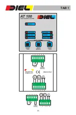 Preview for 11 page of DIEL AT 100 Installation And Instruction Manual