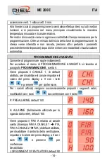 Предварительный просмотр 14 страницы DIEL ME 200 E Installation And Instruction Manual