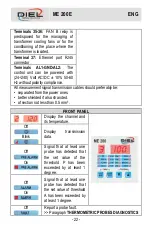 Предварительный просмотр 22 страницы DIEL ME 200 E Installation And Instruction Manual