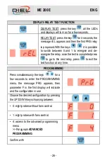 Предварительный просмотр 26 страницы DIEL ME 200 E Installation And Instruction Manual