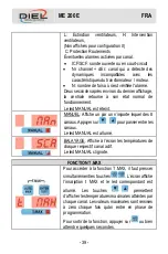 Предварительный просмотр 39 страницы DIEL ME 200 E Installation And Instruction Manual