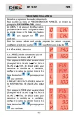 Предварительный просмотр 42 страницы DIEL ME 200 E Installation And Instruction Manual