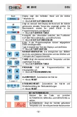 Предварительный просмотр 52 страницы DIEL ME 200 E Installation And Instruction Manual