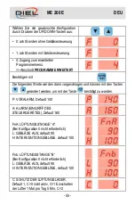 Предварительный просмотр 55 страницы DIEL ME 200 E Installation And Instruction Manual