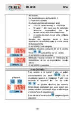 Предварительный просмотр 69 страницы DIEL ME 200 E Installation And Instruction Manual