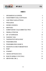 Preview for 3 page of DIEL MT 200 E Installation And Instruction Manual