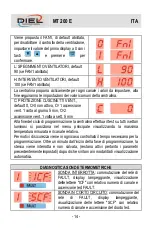 Preview for 14 page of DIEL MT 200 E Installation And Instruction Manual