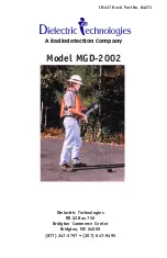 Dielectric Technologies MGD-2002 Manual preview