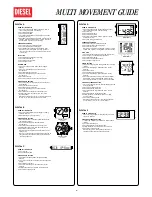 Preview for 2 page of Diesel DZ1179 User Manual