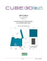 Diesse cube 30 touch Service Manual предпросмотр