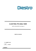 Предварительный просмотр 1 страницы Diestro 103APV4R Operator'S And Service Manual