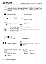 Предварительный просмотр 8 страницы Diestro 103APV4R Operator'S And Service Manual