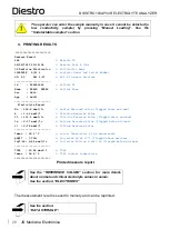 Preview for 28 page of Diestro 103APV4R Operator'S And Service Manual