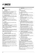 Preview for 6 page of DIETZ REHA Produkte TSE 000109 Operating Instructions Manual