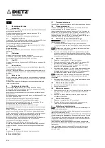 Предварительный просмотр 6 страницы Dietz SmartCare 000110 Operating Instructions Manual