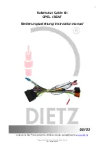 Dietz 66153 Instruction Manual preview