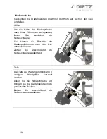 Preview for 19 page of Dietz Serena II Instructions For Use Manual