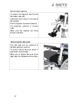 Preview for 57 page of Dietz Serena II Instructions For Use Manual