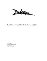 Diezel Herbert User Manual preview