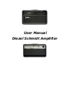 Diezel Schmidt User Manual preview