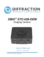 Preview for 1 page of Diffraction SBIG STC-428-OEM User Manual