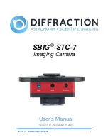 Предварительный просмотр 1 страницы Diffraction SBIG STC-7 User Manual