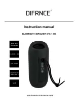 Difrnce BTS-1211 Instruction Manual preview