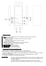 Предварительный просмотр 2 страницы Difrnce MP1824BT User Manual