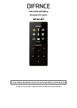 Предварительный просмотр 7 страницы Difrnce MP1824BT User Manual