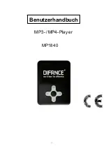 Preview for 41 page of Difrnce MP1840 User Manual