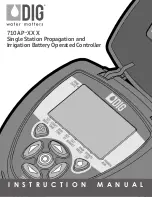 DIG 710AP Series Instruction Manual предпросмотр