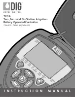 DIG 720A Series Instruction Manual предпросмотр