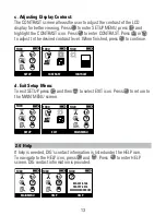 Предварительный просмотр 13 страницы DIG LEIT RC2ET Instruction Manual