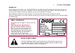 Preview for 3 page of Digga SKID HOE Operator'S & Parts Manual