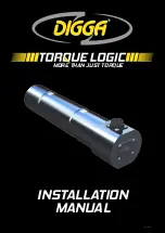 Digga TORQUE LOGIC Installation Manual preview