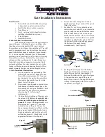 Preview for 6 page of Digger Specialities Turning Point Installation And Operator'S Manual