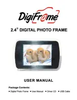 Preview for 1 page of Digi-Frame 2.4 User Manual