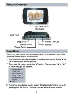 Preview for 2 page of Digi-Frame 2.4 User Manual