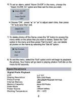 Preview for 5 page of Digi-Frame 2.4 User Manual