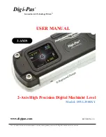 Preview for 1 page of Digi-Pas DWL3500XY User Manual