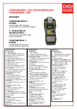 Preview for 1 page of Digi Sport Instruments DT2500P Instruction Manual